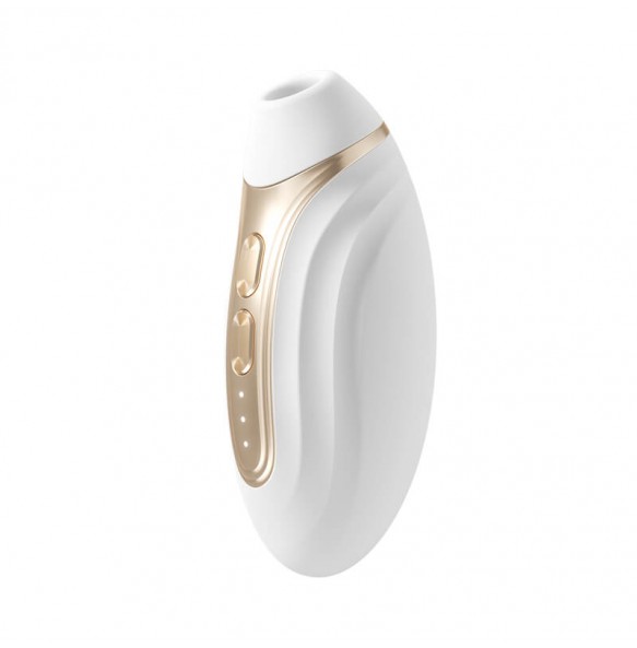 MizzZee - White Joylight Smart Dual Vibrator (Smart APP Model - Chargeable)